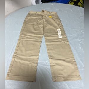 Cat & Jack Men's Khaki Straight-Leg Chinos - Light Tan